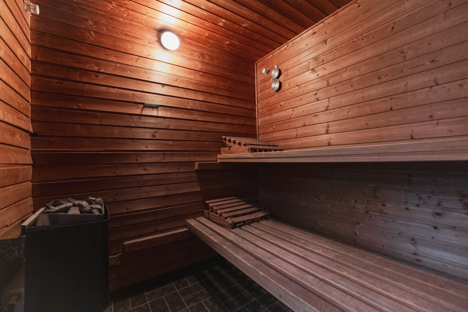 Dieses Bild zeigt die Sauna.